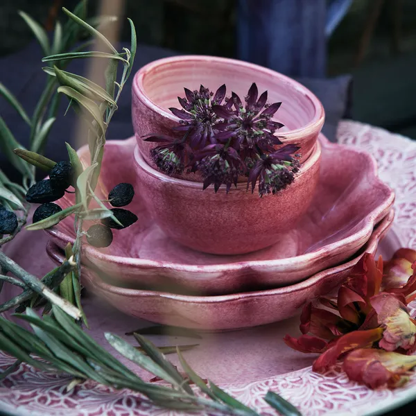 Basic Skål 35 cl Rosa