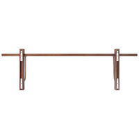 Corbel Vägghylla 100 cm Mörkbetsad Ek
