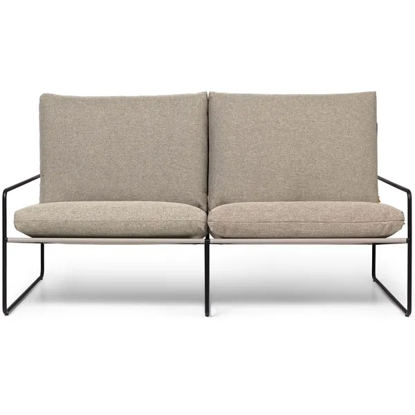 Desert 2-Personers Sofa Sort / Dolce