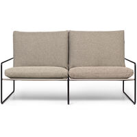 Desert 2-Personers Sofa Sort / Dolce