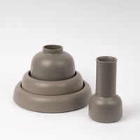 Omar Vase 22 cm Smoke Green