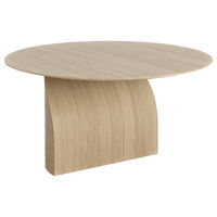 Savoa Sohvapöytä Ø84 cm Natural Oak