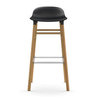 Form Barstol 75 cm Sort/Eik