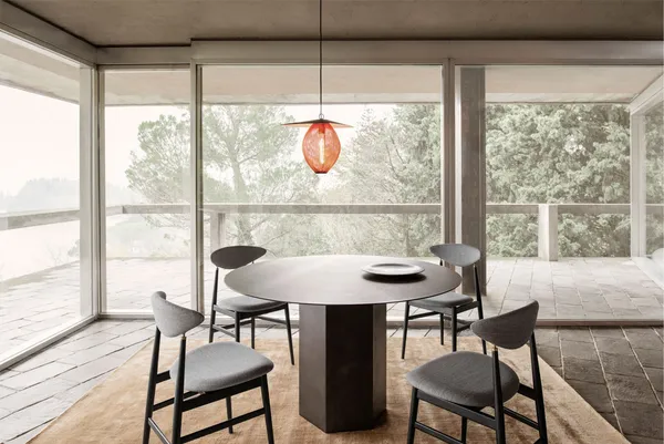 Epic Spisebord Ø130 Stål Misty Grey