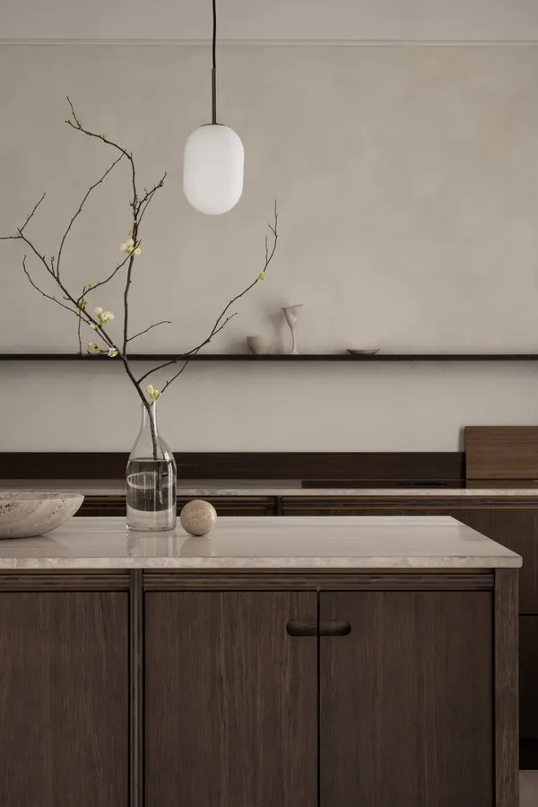 Noor Pendel Opal / Sort 175 cm