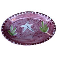 Amalfi Tarjoiluastia 26 cm Pinkki