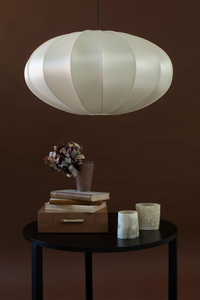 Indochina Lampeskjerm Pumpkin Raw White