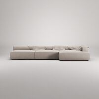 Grand 5-Paikkainen Sohva leposohva Oikea Sandshell Beige
