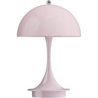 Panthella 160 Bordlampe Bærbar V3 Opal Pale Rose