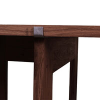 Farmhouse Spisebord L220 cm Mørkbejdset Eg