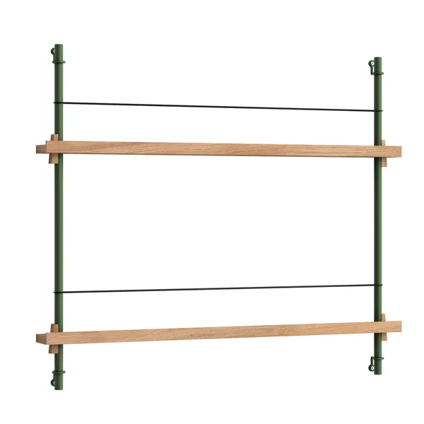 Magazine Hylly 73x85 cm Tammi/Vihreä