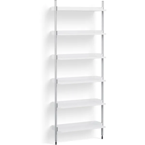 Pier System 101 1 column PS White / Aluminium