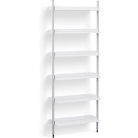 Pier System 101 1 column PS White / Aluminium
