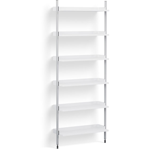 Pier System 101 1 column PS White / Aluminium