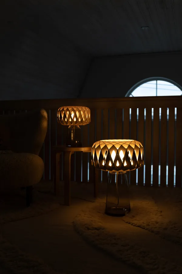 Signature 35 Bordlampe Bjørk / Amber