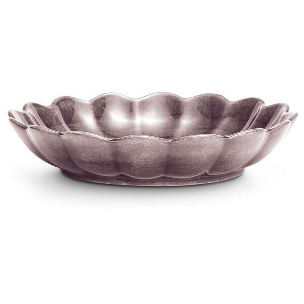 Oyster Skål 24 cm Blomme