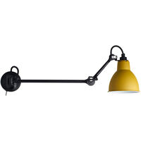 Lampe Gras N°204 L40 SW Væglampe Gul