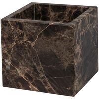 MARBLE Förvaringslåda Brun