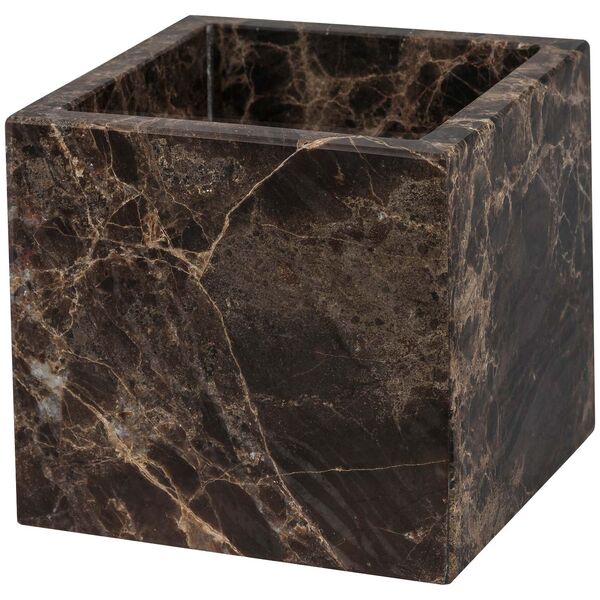 MARBLE Förvaringslåda Brun
