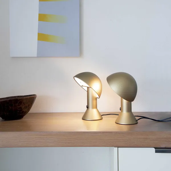 Elmetto Bordlampe Guld