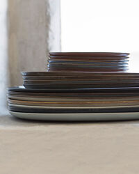 Plate Large 26 cm Rust