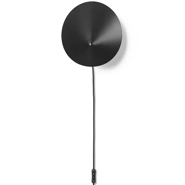 Arum Wall Sconce Seinävalaisin Musta