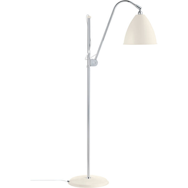 Bestlite BL3M Standerlampe Krom/Hvid