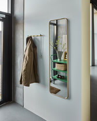 Spegel 35x129 cm Guld