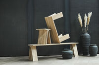Melancholia Krukke Metal Black H80 cm