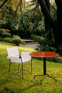 Carmel Bistro Spisebord 75 cm Rock Red