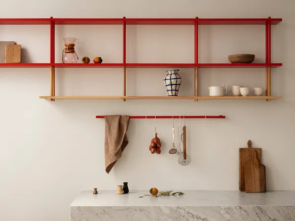 Bond Shelf W406 Red