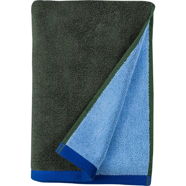 Soft Gästhandduk 40x55 cm 2-pack Ljusblå / Olivgrön