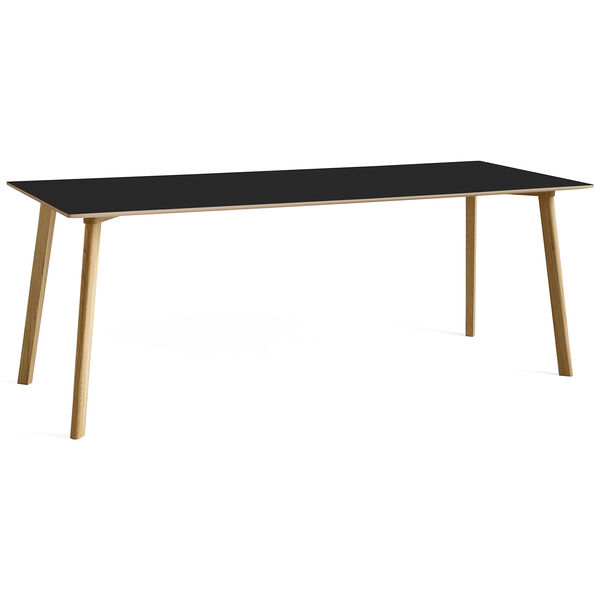 CPH Deux 210 2.0 Bord 75x200 cm Svart / Vattenbaserad Lackad Ek
