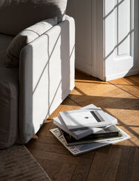 Offset Sofa 2-seters Avtagbar Stopning Cotlin Oat