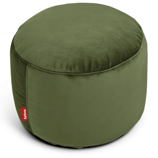 Point Velvet Recycled Puf Deep Green
