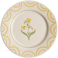 Cottage Flower Tallerken 28 cm Gul
