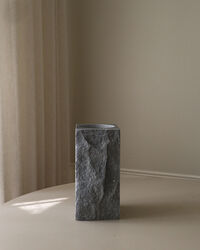 Edge Vase Large Grey Cartier