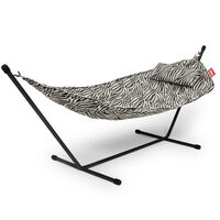 Headdemock Superb Hängmatta + Kudde Zebra Creme / Black