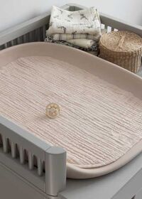 Muslin Nursing Towel 2-pack Birchbark Rose