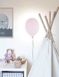 Balloon Væglampe LED Hvid
