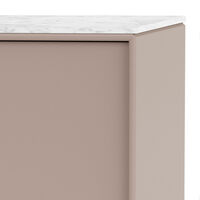 Panton Wire Toppanel D:34 White Marble