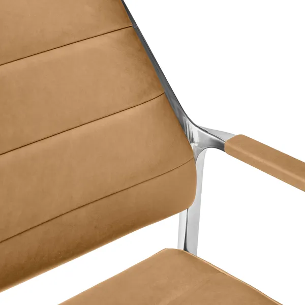 455+ Svingstol Med hjul Camel Leather