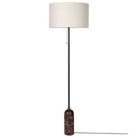 Gravity Floor Lamp Maroon / Canvas