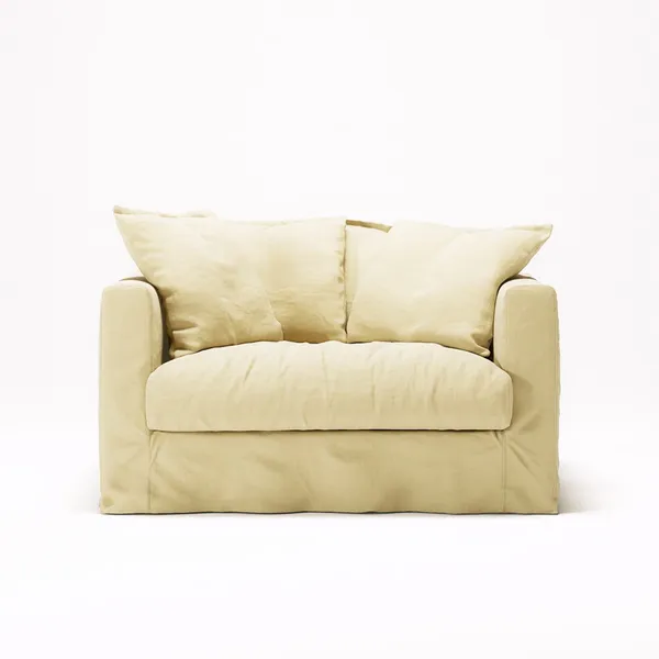 Betræk Til Le Grand Air Love Seat Hør Morning Glow