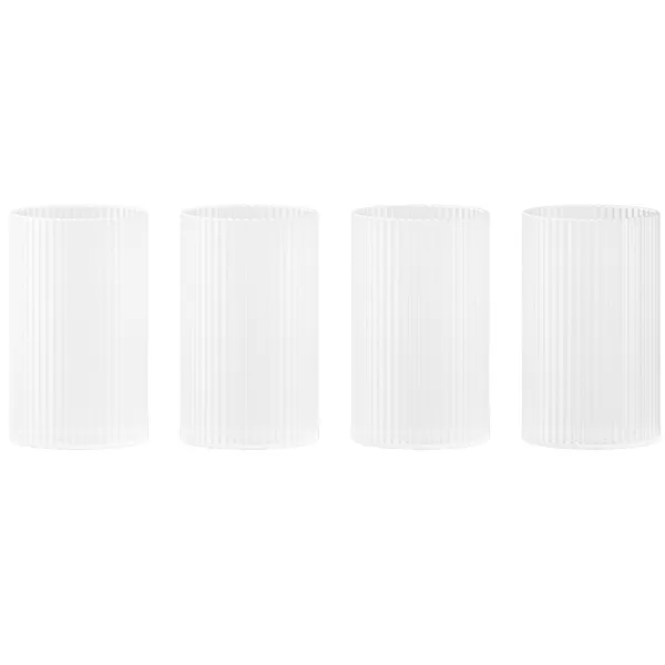 Ripple Drikkeglas 14 cl 4-pak Frosted