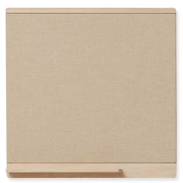 Rim Opslagstavle 75x75 cm Hvidolieret Eg