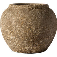 Luna Dekorativ Krukke Beige 25 cm