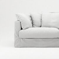 Stopning Til Le Grand Air 3-seter Sofa Bomull Hvit