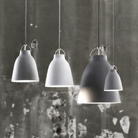 Caravaggio Taklampa P1 3m Kabel Matt Vit
