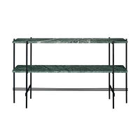 Ts Console 2 Hylle Grønn Marmor